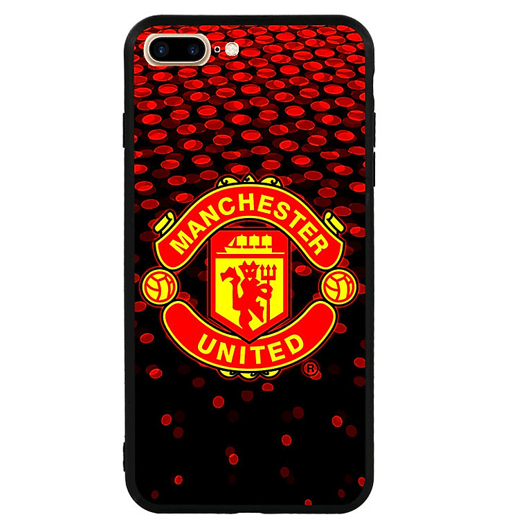 Ốp lưng viền TPU cao cấp cho Iphone 7 Plus - Clb Mu 02