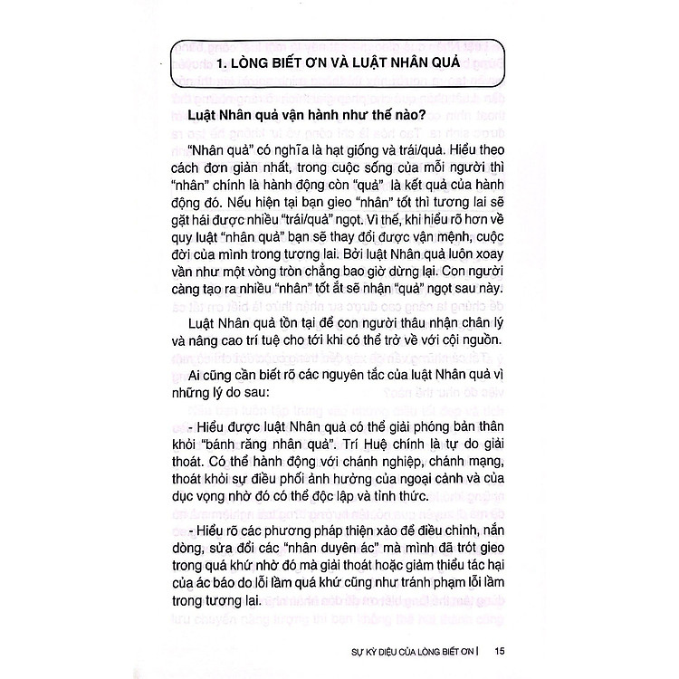 Sự Kỳ Diệu Của Lòng Biết Ơn - Ảnh 5