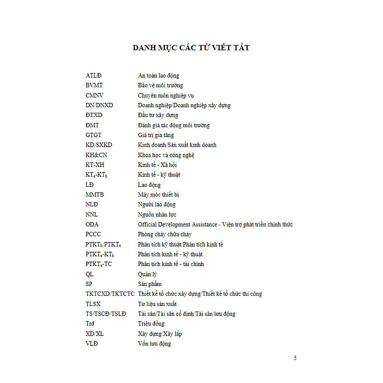 Phân Tích Kinh Tế - Kỹ Thuật Các Dự Án Đầu Tư Xây Dựng - Ảnh 5