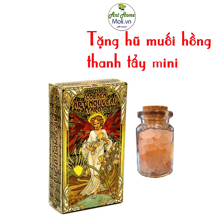 Mua tại Tiki: Mua Bộ bài tarot Golden Art Nouveau kèm quà Chính hãng Tiết kiệm