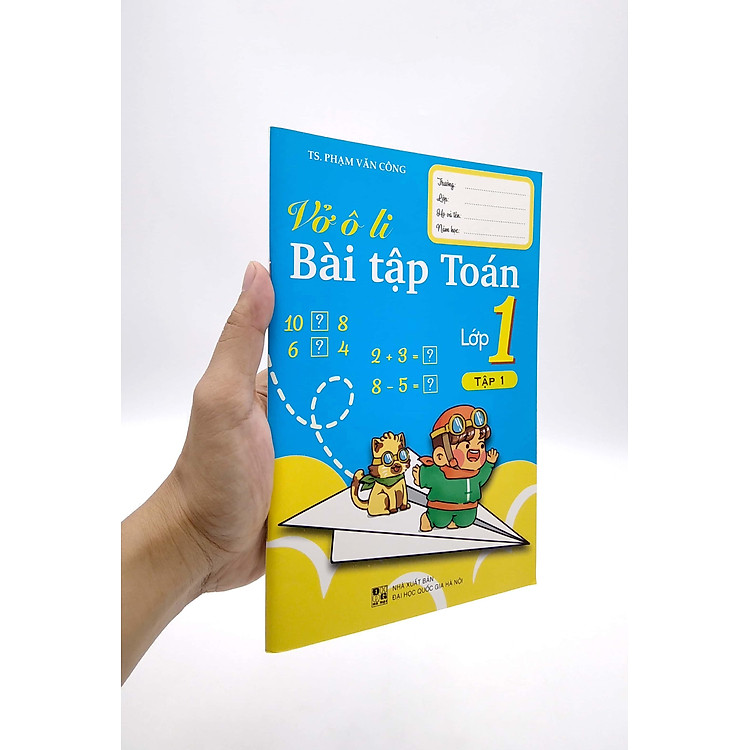 Vở Ô Li Bài Tập Toán Lớp 1 - Tập 1 - Ảnh 7