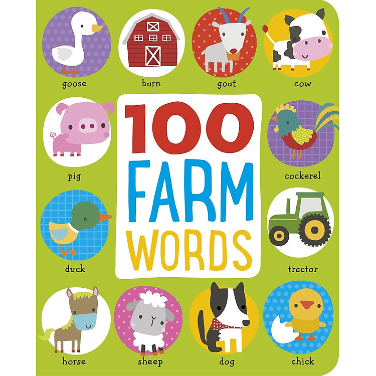 First 100 Farm Words (Hardcover - Illustrated)