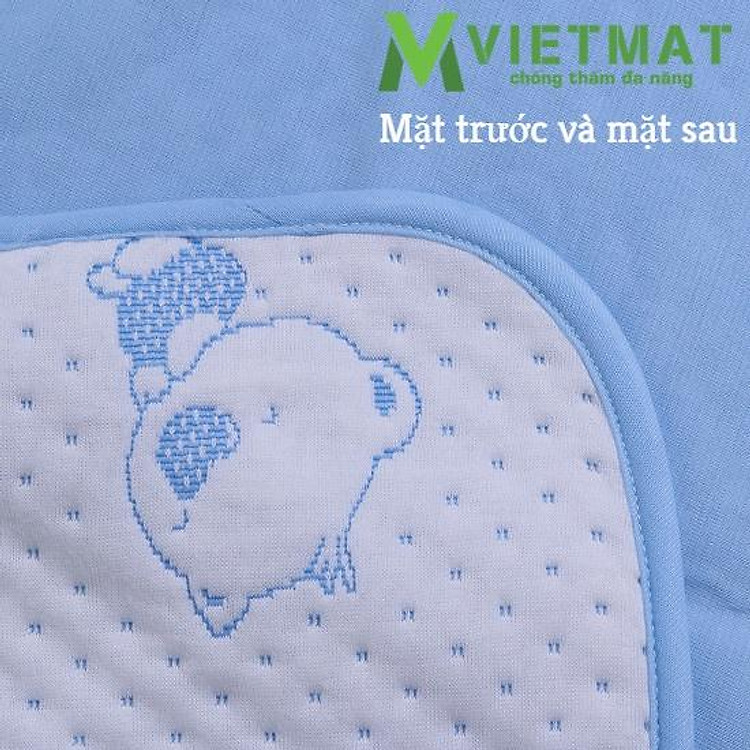 Tấm lót chống thấm cho bé VIETMAT Chính hãng Giá tốt - Hình ảnh 4