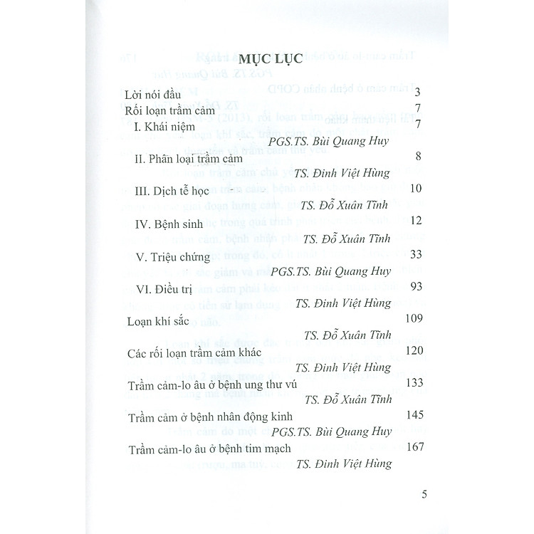 Rối Loạn Trầm Cảm (Tái bản lần thứ nhất có sửa chữa và bổ sung) - Ảnh 5