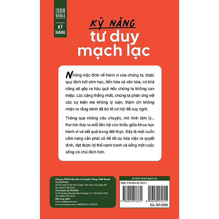 Kỹ Năng Tư Duy Mạch Lạc - Ảnh 2