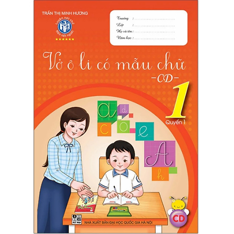 Vở Ô Li Có Mẫu Chữ 1 – Quyển 1 (Cánh Diều)