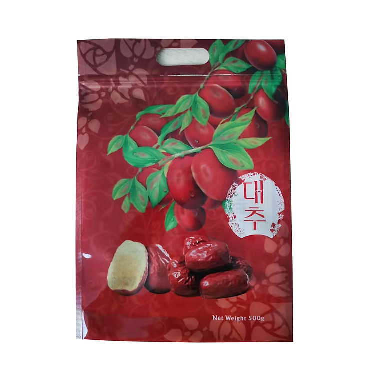 Táo Đỏ Sấy Khô Hàn Quốc Bịch 500gr