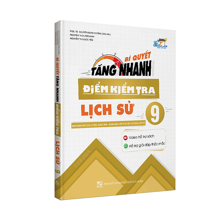 Sách Bí quyết tăng nhanh điểm kiểm tra môn Lịch Sử 9