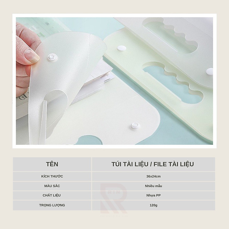 File đựng tài liệu A4 đứng 13 ngăn lưu trữ - Ảnh 2