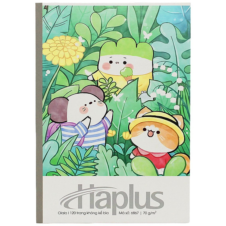 Tập Haplus Olala Kẻ Ngang (120 trang, 70gsm) - Ảnh 2