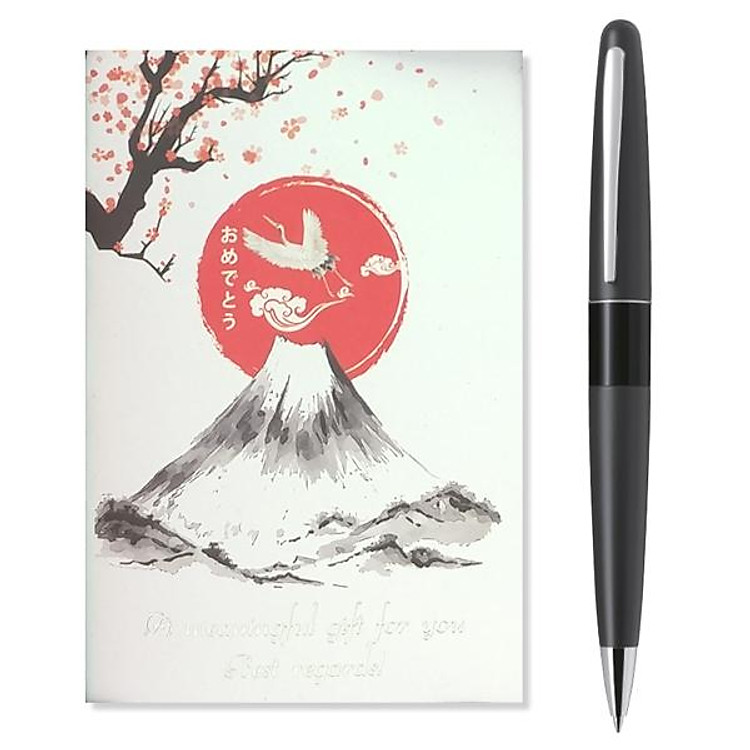 Hộp Bút Gel MR1 BL-MR1-F-BP-L (Mực xanh)