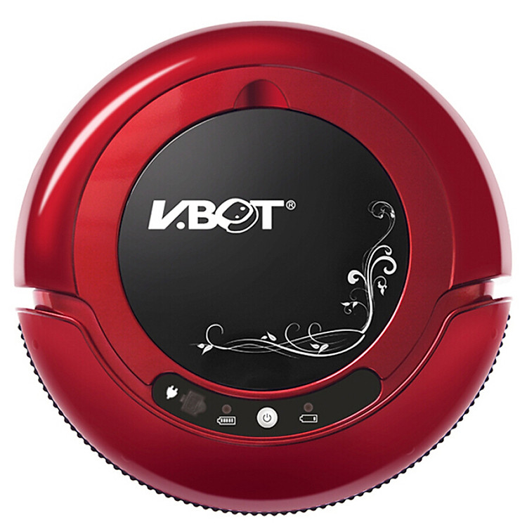 Máy Hút Bụi Thông Minh Tự Động V-BOT T270 / Máy Lau Nhà - Đỏ Quyến Rủ
