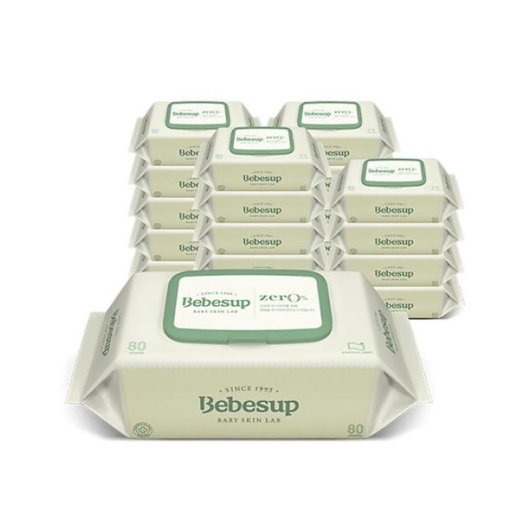 Mua Khăn ướt Bebesup ZERO 80 tờ Chính hãng Giá tốt - Hình ảnh 3