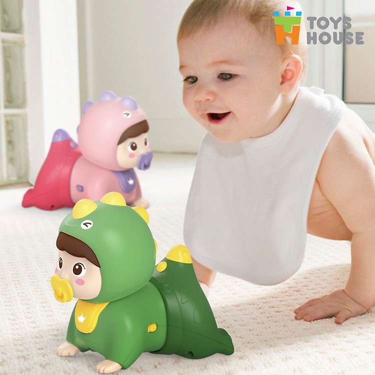 Búp bê tập bò có nhạc Toyshouse HE0709 Chính hãng Tiết kiệm - Hình ảnh 2