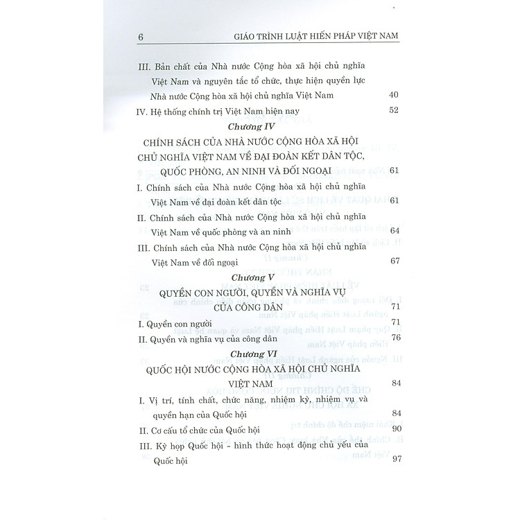 Giáo Trình Luật Hiến Pháp Việt Nam (Tái bản có chỉnh sửa, bổ sung) - Ảnh 7