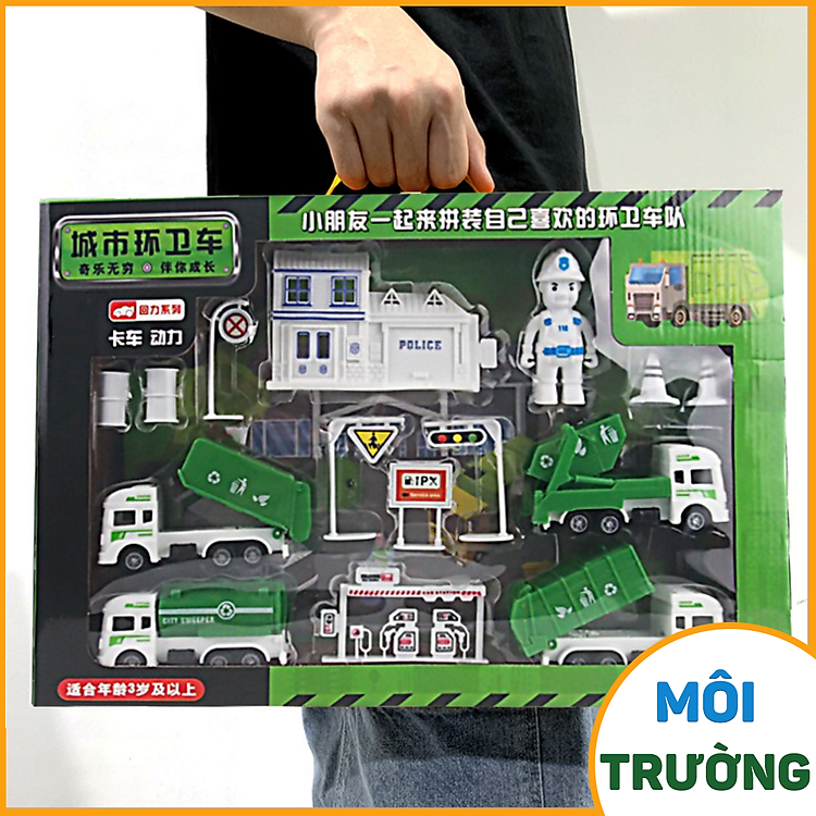 Mua tại Tiki: Bộ xe đồ chơi công trình MySun Chính hãng Tiết kiệm