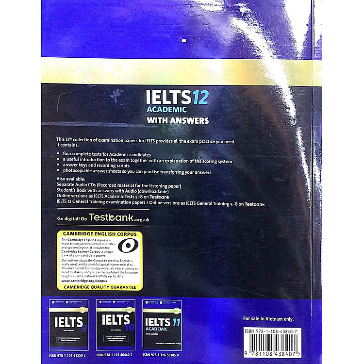 Cambridge IELTS 12 Academic