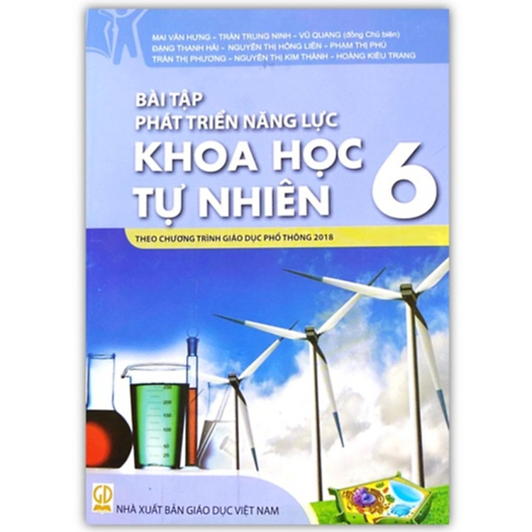 Sách - Bài tập phát triển năng lực khoa học tự nhiên 6 ( theo chương trình giáo dục phổ thông 2018 )