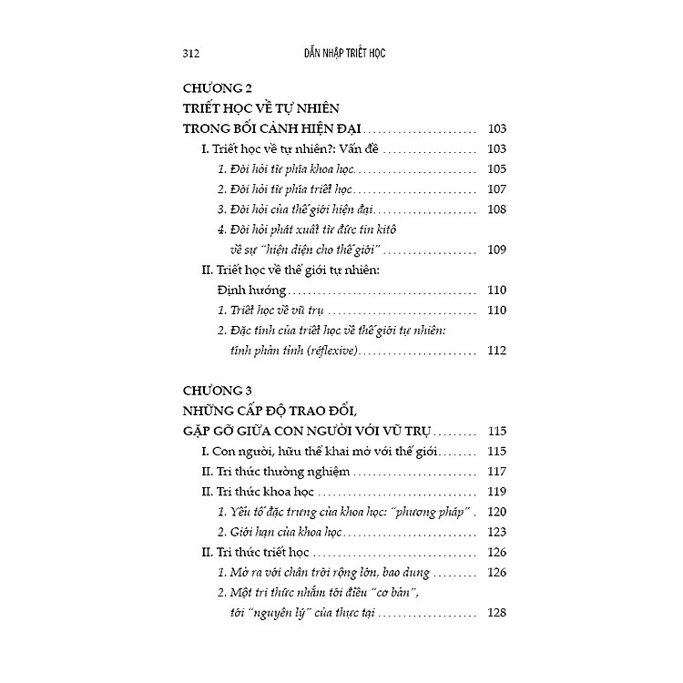 DẪN NHẬP TRIẾT HỌC – Về Con Người – Vũ Trụ – Thiên Chúa - Ảnh 4