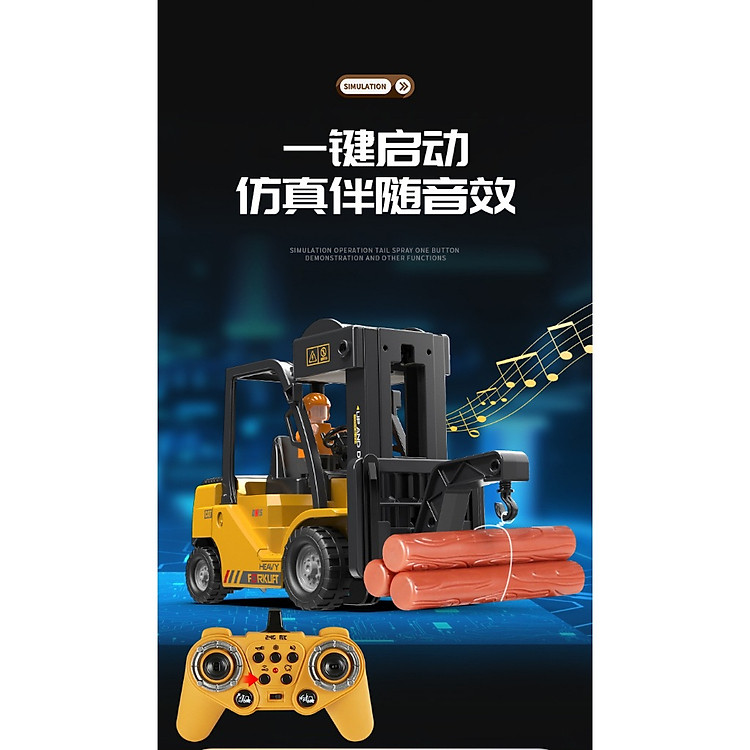 Mua Xe Nâng Điều Khiển Từ Xa SINO QH9009 Chính hãng Giá rẻ - Hình ảnh 3