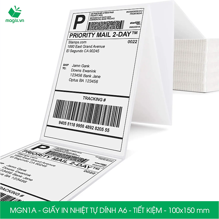 Giấy In Nhiệt Tự Dính A6 (500 tờ) - Ảnh 3