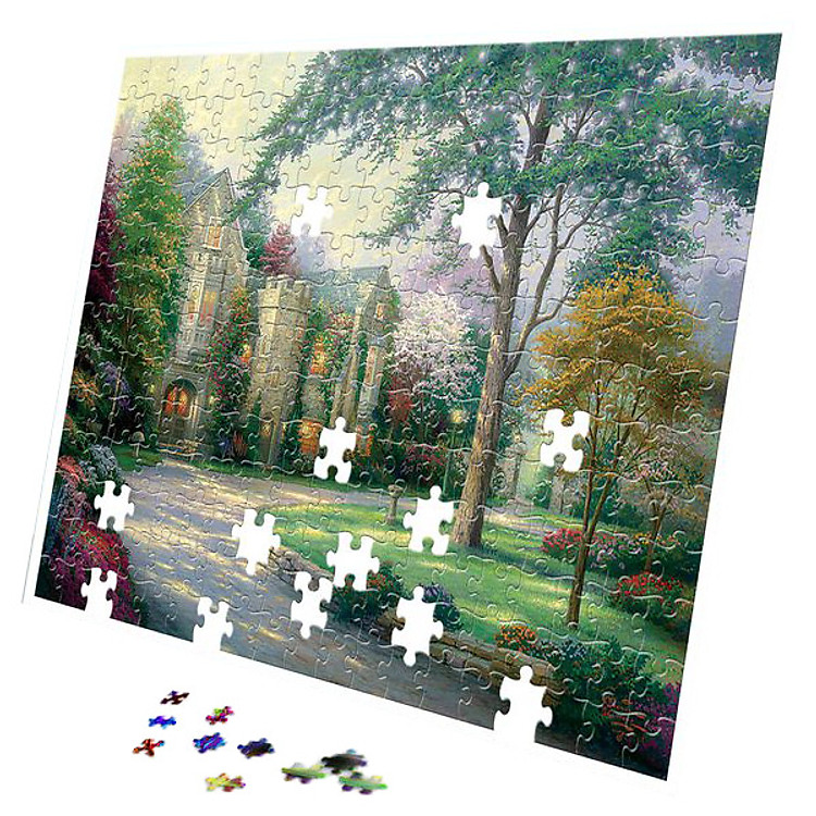 Tranh xếp hình Tia Sáng Chớm Hè Chính hãng Giá tốt - Hình ảnh 2