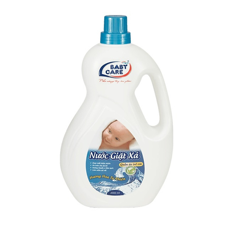 Nước Giặt Xả Baby Care 2 Lít - Hương Hoa Tự Nhiên