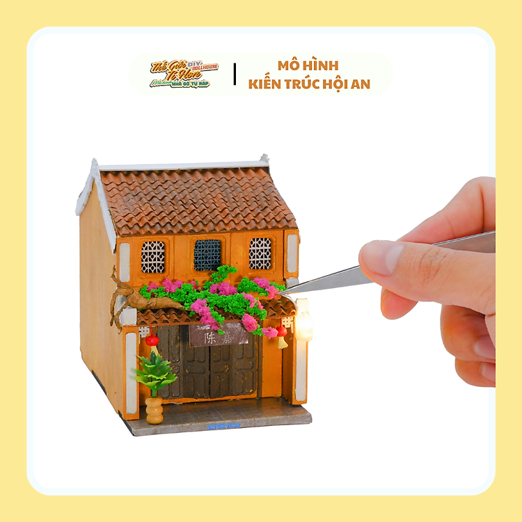 Mua Mô Hình DIY Nhà Thờ Tộc HA164-08 Chính hãng Tiết kiệm - Hình ảnh 5