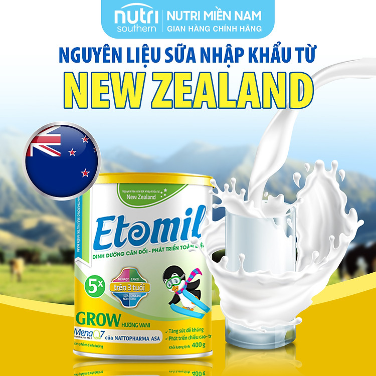 Sữa Etomil 5X Grow 700g cho bé Đảm bảo Tiết kiệm - Hình ảnh 3