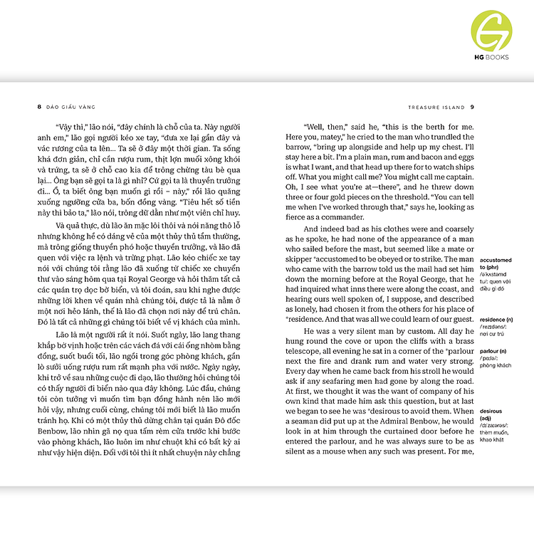 Đảo Giấu Vàng - Sách Song Ngữ Kinh Điển - Ảnh 7