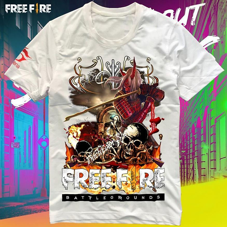 HOT- Áo Free Fire Quỷ Kiếm FF -áo game HOT