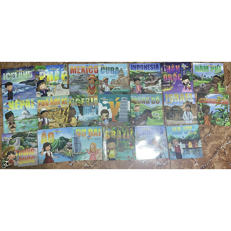 Vòng Quanh Thế Giới (Bộ 20 Cuốn)