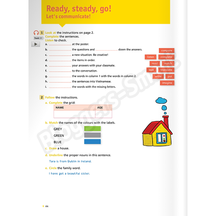 Tiếng Anh 6 Bloggers - Smart - Workbook - Ảnh 5