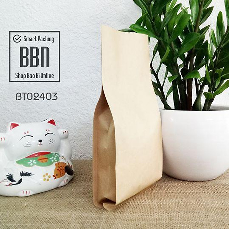 Combo 25kg túi giấy 4 biên ghép bạc 11*31cm