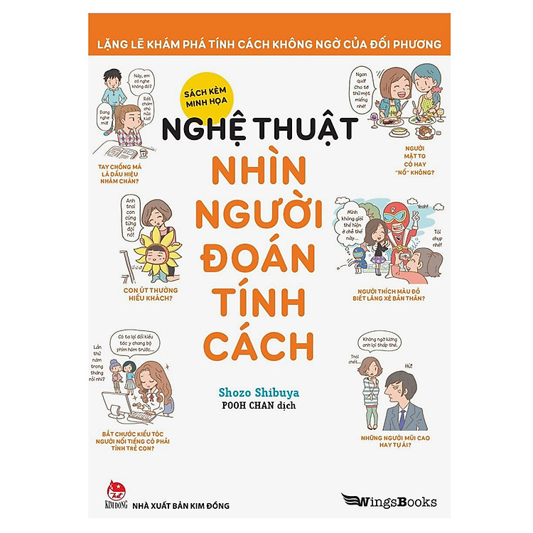 Sách Nghệ Thuật Nhìn Người Đoán Tính Cách