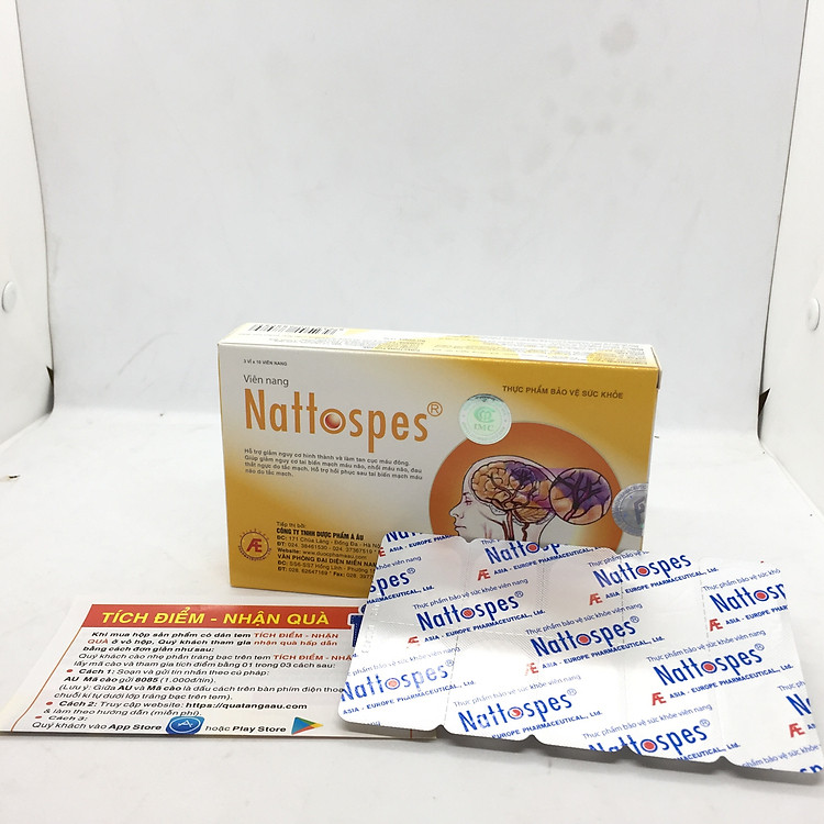 Thực phẩm bảo vệ sức khỏe Nattospes