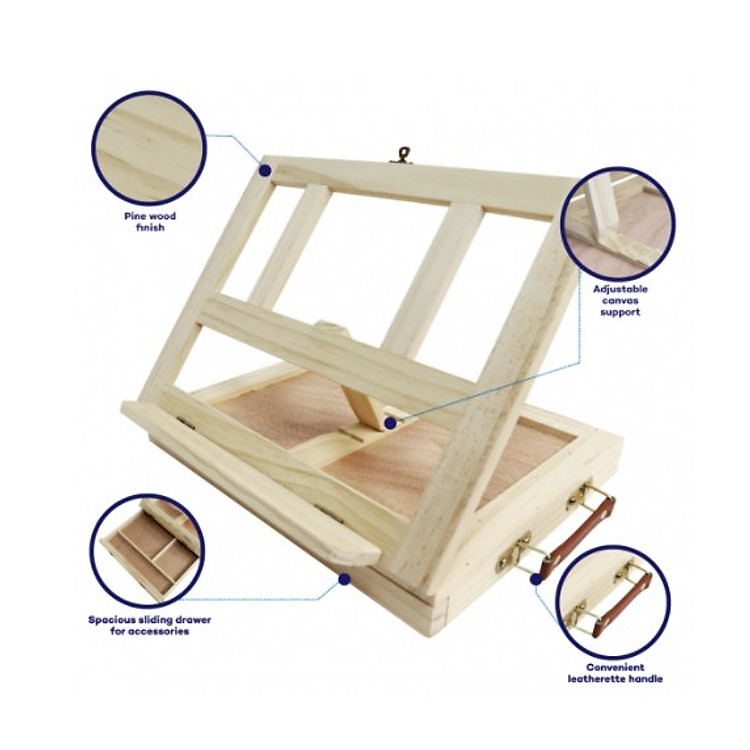 Giá Vẽ Để Bàn Có Ngăn Kéo Mont Marte MEA0023 - Ảnh 2