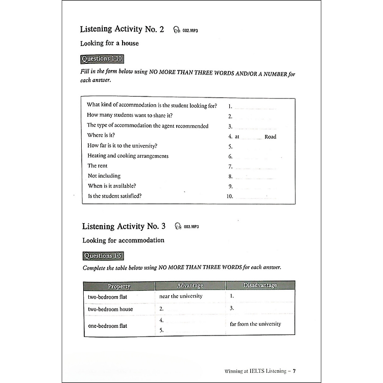 Winning At IELTS Listening (Tái Bản) - Ảnh 3