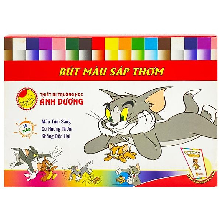 Bút Sáp Màu 12 Màu