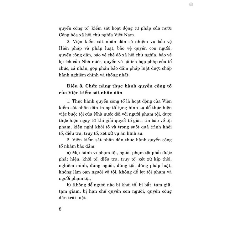 Luật Tổ Chức Viện Kiểm Sát Nhân Dân Năm 2014 - Bản In 2024 - Ảnh 5