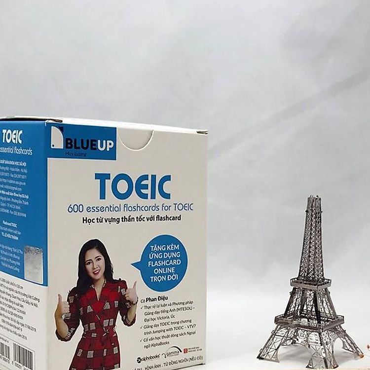 Sách Blueup Toeic - Học 600 Từ Vựng Thần Tốc Với Flashcard - Ảnh 3