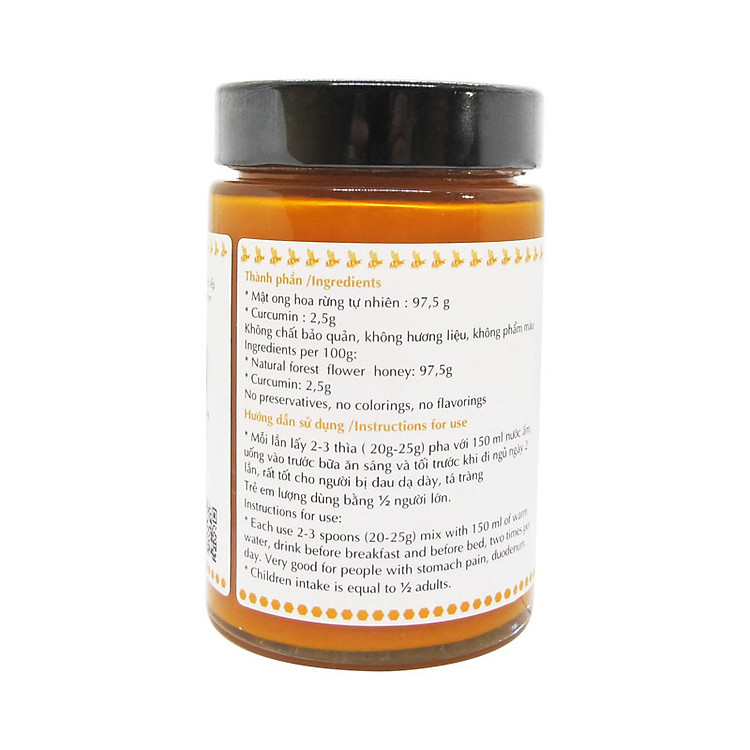 Nghệ Mật ong Curcumin HONECO 500g