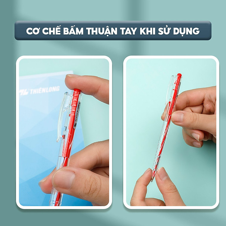 Bút bi Thiên Long TL-089 (5 chiếc) - Ảnh 5
