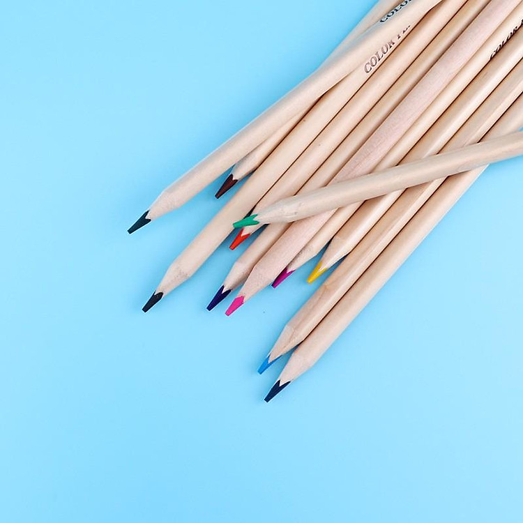 Bút Chì Màu Gỗ BAOKE (12 màu) - Ảnh 7