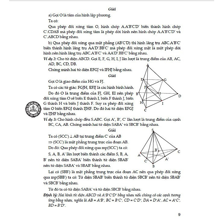 Kĩ Thuật Giải Nhanh Bài Toán Hình Học 12 - Ảnh 2