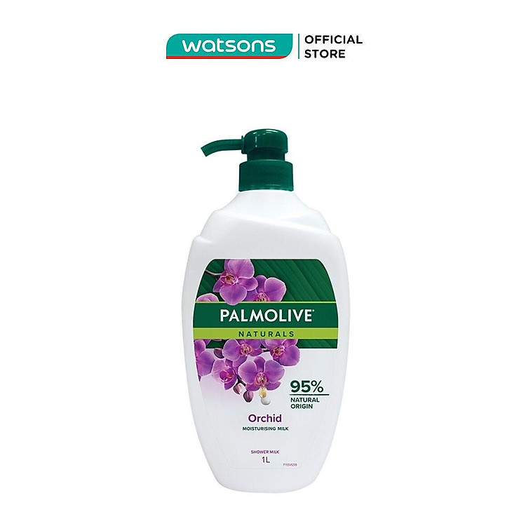 Sữa Tắm Palmolive Naturals Mịn Màng Quyến Rũ Shower Milk Orchid Chiết Xuất Hoa Lan & Sữa 1L