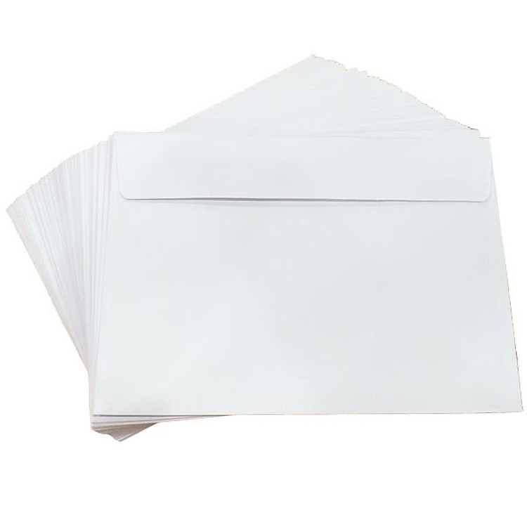 Bao Thư Toppoint Trắng Nắp Xéo Có Keo (50 cái)