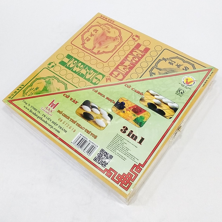 Mua Bàn 3 Trong 1: Cờ Carô, Cờ Vây, Cờ Cá Ngựa Chính hãng Giá tốt - Hình ảnh 3