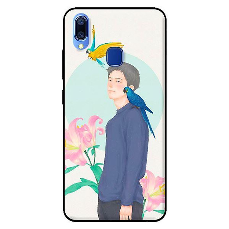 Ốp in cho Vivo Y91 Anime Boy Hoa - Hàng chính hãng