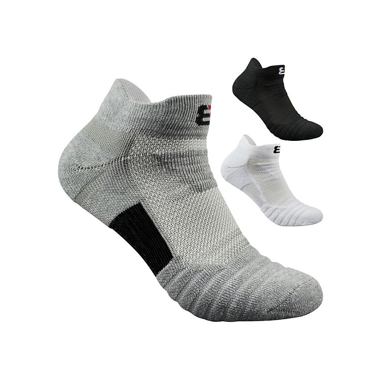 Combo 3 đôi vớ thể thao nam cao cấp - Vớ dày - Vớ chạy bộ - V002